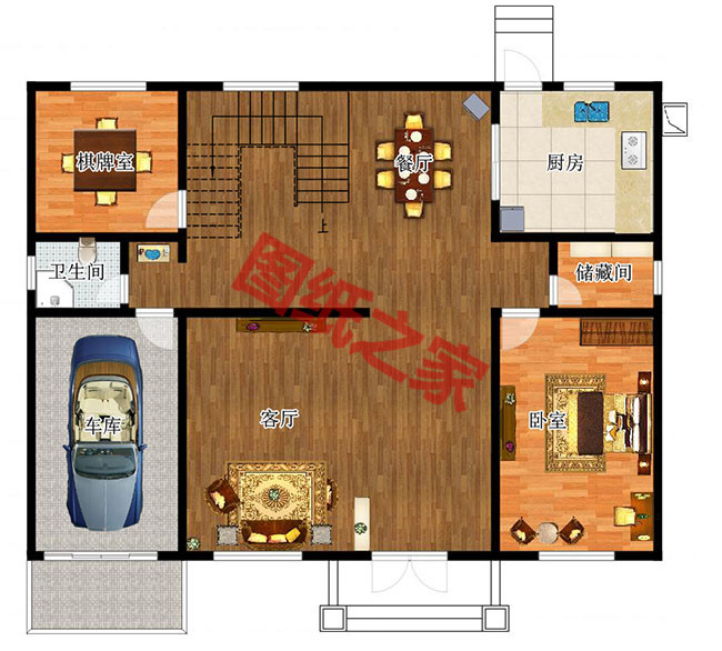6套建房說(shuō)二層別墅圖紙，建一棟最漂亮的農(nóng)村二層小樓！