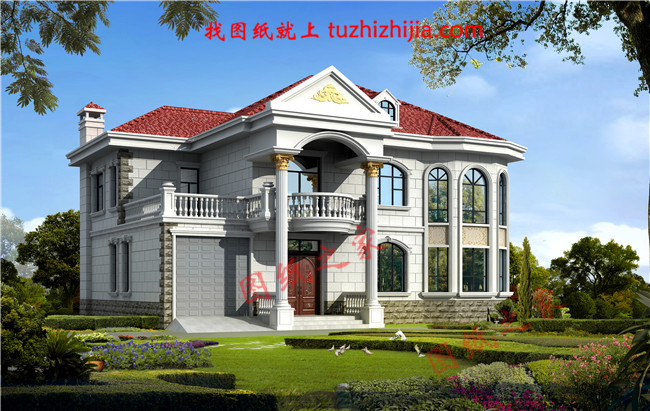 6套建房說(shuō)二層別墅圖紙，建一棟最漂亮的農(nóng)村二層小樓！