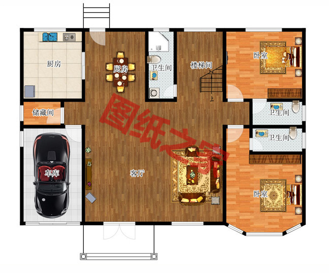 6套建房說(shuō)二層別墅圖紙，建一棟最漂亮的農(nóng)村二層小樓！