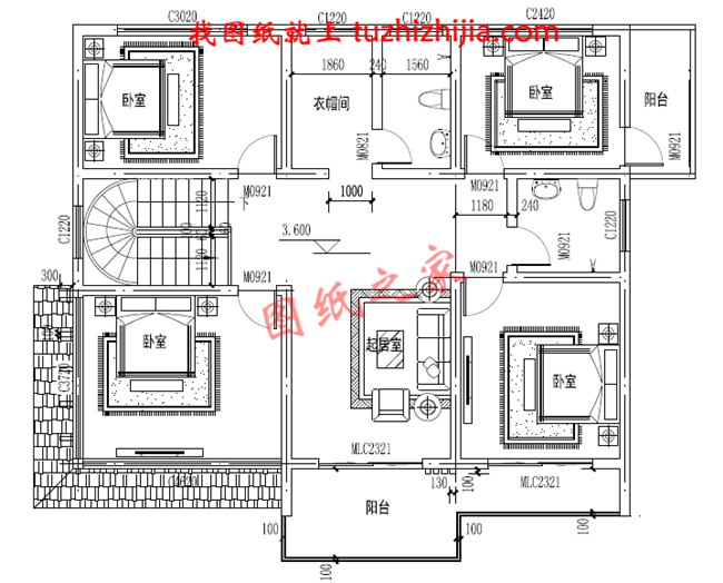 6套建房說(shuō)二層別墅圖紙，建一棟最漂亮的農(nóng)村二層小樓！