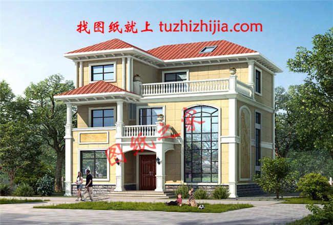 6套建房三層別墅圖紙，一家人幸福美滿得過(guò)日子！