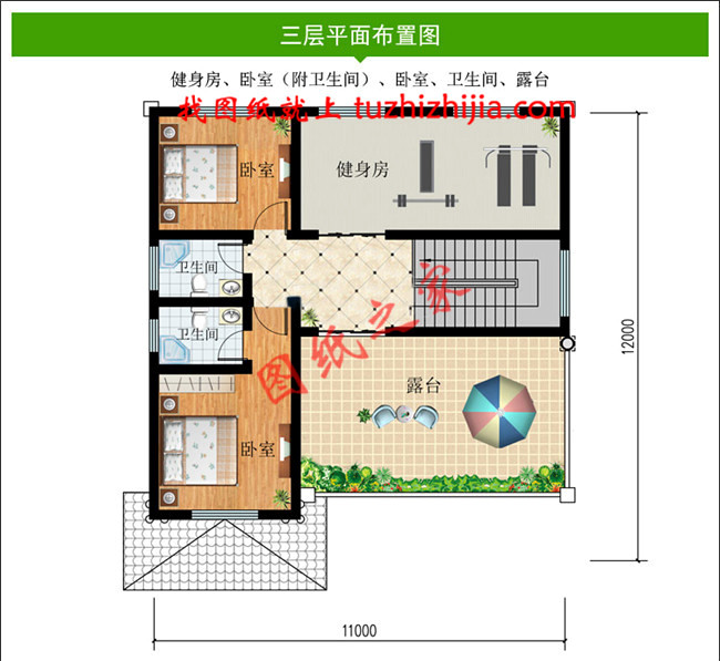 6套建房三層別墅圖紙，一家人幸福美滿得過(guò)日子！