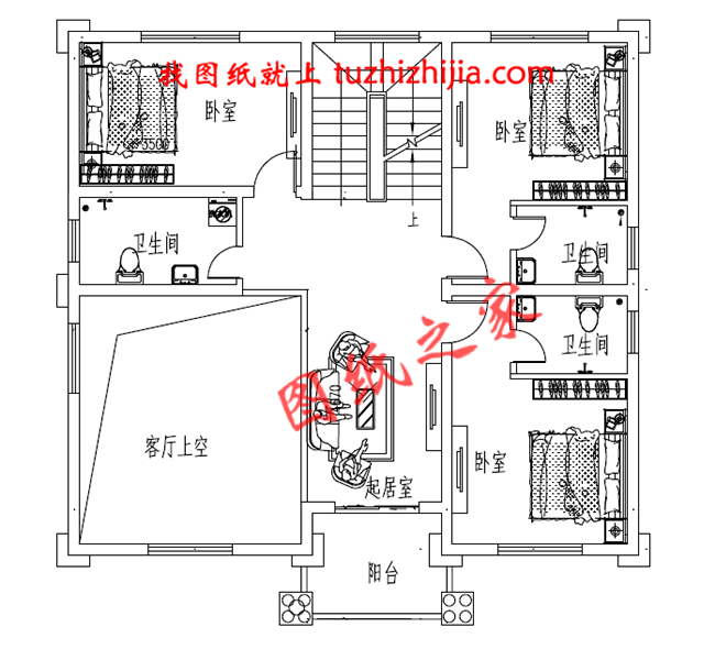 6套建房三層別墅圖紙，一家人幸福美滿得過(guò)日子！
