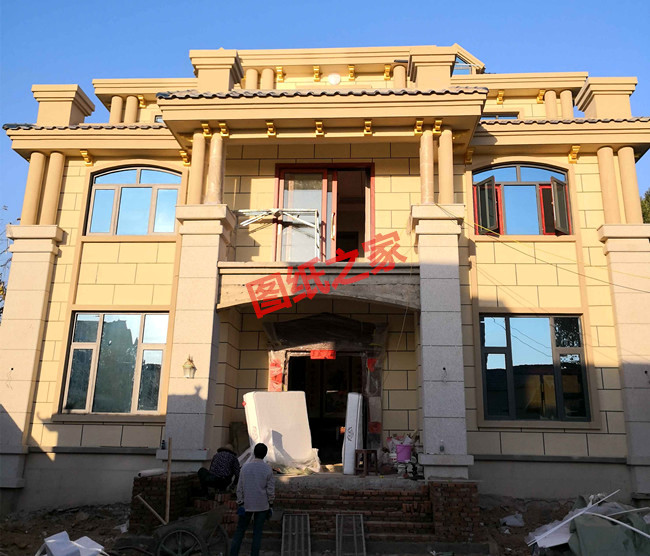 6套建房三層別墅圖紙，一家人幸福美滿得過(guò)日子！