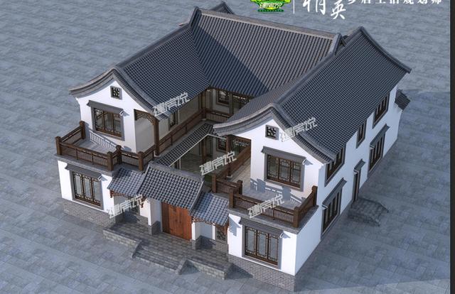 270平米四合院別墅設(shè)計(jì)方案，中國人的歸屬、心安之處