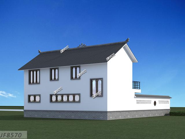 農(nóng)村小伙在老家給父母建了一棟養(yǎng)老別墅，父母開心的像個孩子