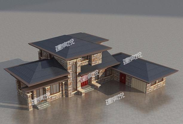 在靜謐的農(nóng)村老家，建一棟合院別墅，從此過上瀟灑的生活