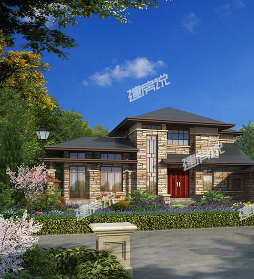 在靜謐的農(nóng)村老家，建一棟合院別墅，從此過上瀟灑的生活