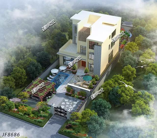 8張漂亮又實用的別墅效果圖，都是干貨！