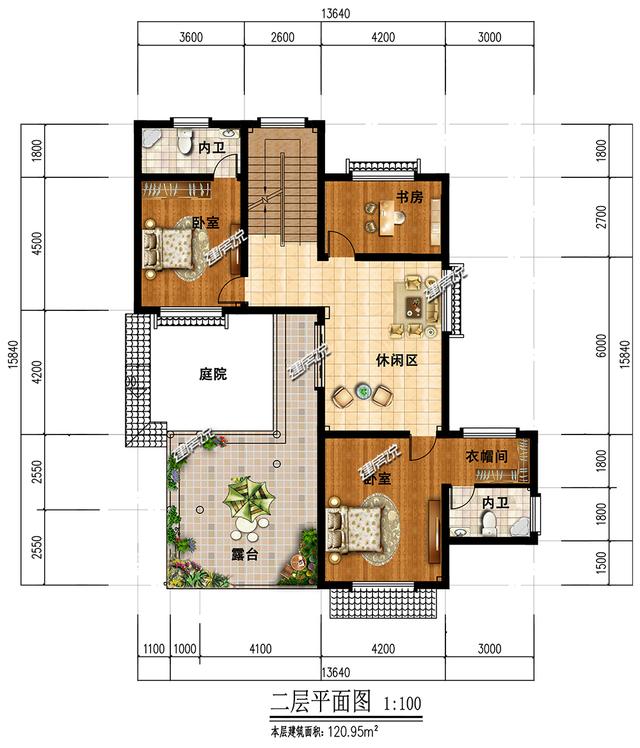 建了棟三層徽派別墅，我家是村里最美的，漂亮接地氣，享受極了