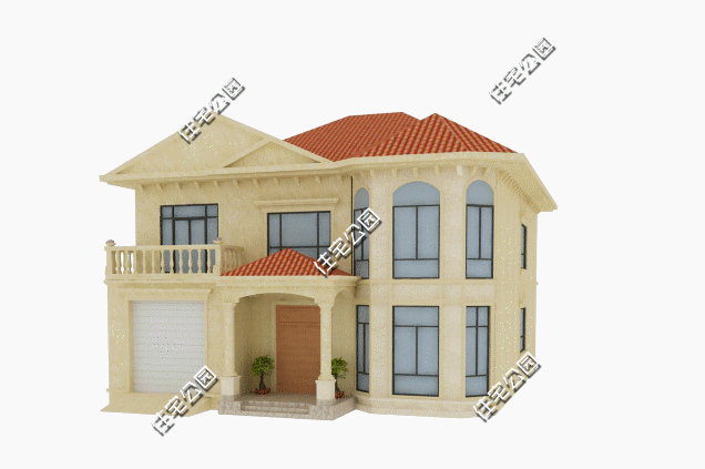 13X15米二層別墅設計，農(nóng)村蓋別墅還是2層受歡迎，有圖有真相