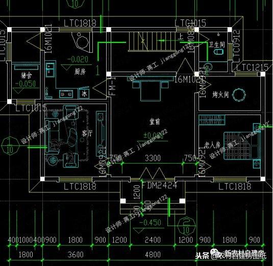 簡(jiǎn)單大氣造價(jià)低的農(nóng)村三層別墅設(shè)計(jì)圖，主體造價(jià)只要25萬，回家一建真氣派