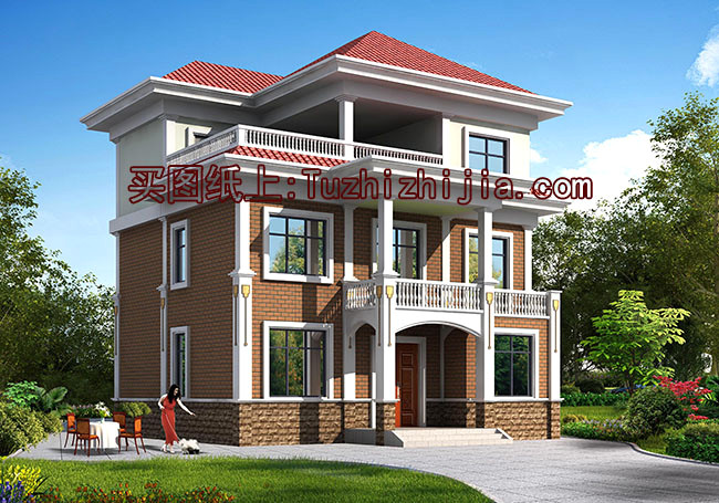 農(nóng)村2層半現(xiàn)代別墅圖片大全，時尚漂亮、讓人羨慕！