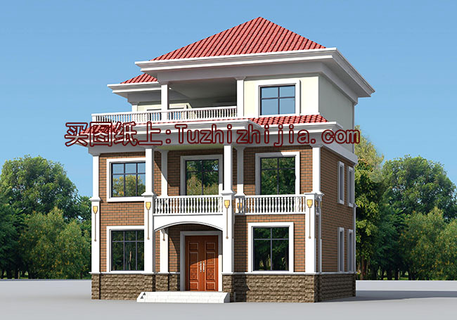 農(nóng)村2層半現(xiàn)代別墅圖片大全，時尚漂亮、讓人羨慕！