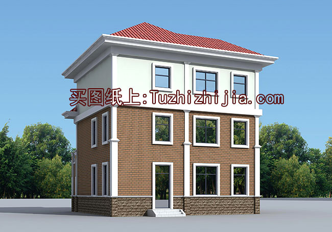 農(nóng)村2層半現(xiàn)代別墅圖片大全，時尚漂亮、讓人羨慕！