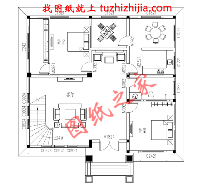農(nóng)村2層半現(xiàn)代別墅圖片大全，時尚漂亮、讓人羨慕！