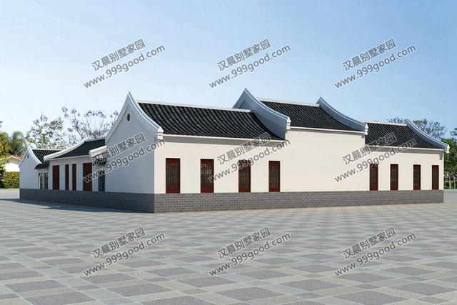 25X28米的一層別墅設(shè)計(jì)方案，超氣派的農(nóng)村養(yǎng)老房，你喜歡嗎？