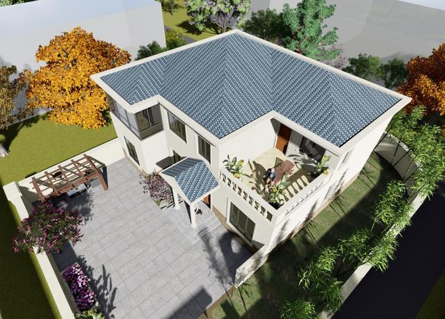 18年最新農(nóng)村二層別墅戶型圖及效果圖，6室3廳主體只要35萬！