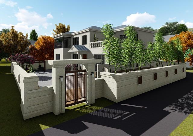 18年最新農(nóng)村二層別墅戶型圖及效果圖，6室3廳主體只要35萬！