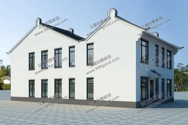 自建房造價(jià)是多少？這3套新中式帶庭院別墅設(shè)計(jì)給你答案！