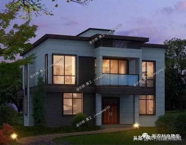4套獨具美感的平屋頂農(nóng)村別墅設計，北方小伙也能建農(nóng)村豪宅