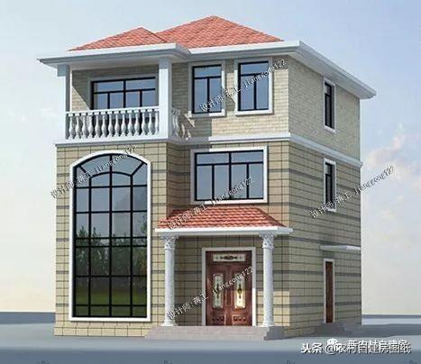 宅基地只有9×13米，這3套三層、三層半別墅設(shè)計(jì)都非常漂亮劃算