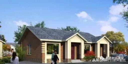 從這4套別墅設(shè)計(jì)中就能看出南北差異，第3套南北都可建