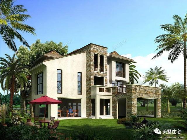 從500套別墅設(shè)計(jì)中精選10套送給大家，各種風(fēng)格，你要的這都有！