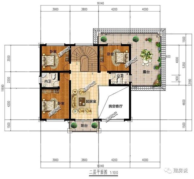 極具魅力的三層別墅設(shè)計(jì)，圖紙選的好，房子一定差不了