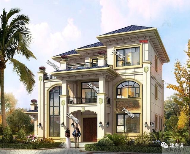 極具魅力的三層別墅設(shè)計(jì)，圖紙選的好，房子一定差不了