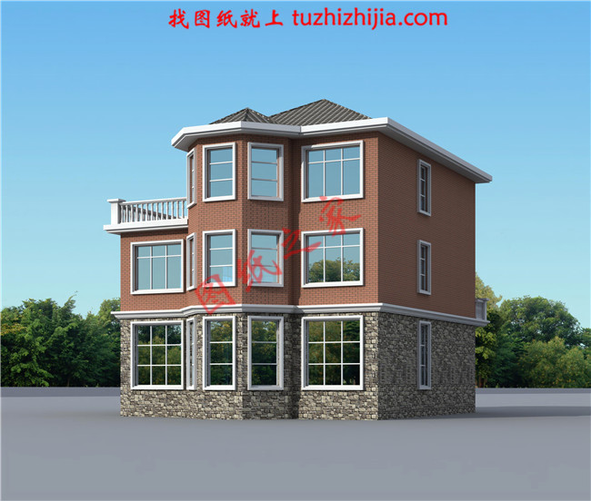 非常好看的農(nóng)村二層半別墅設(shè)計(jì)，建成后一定會(huì)被村里人踏破門檻！