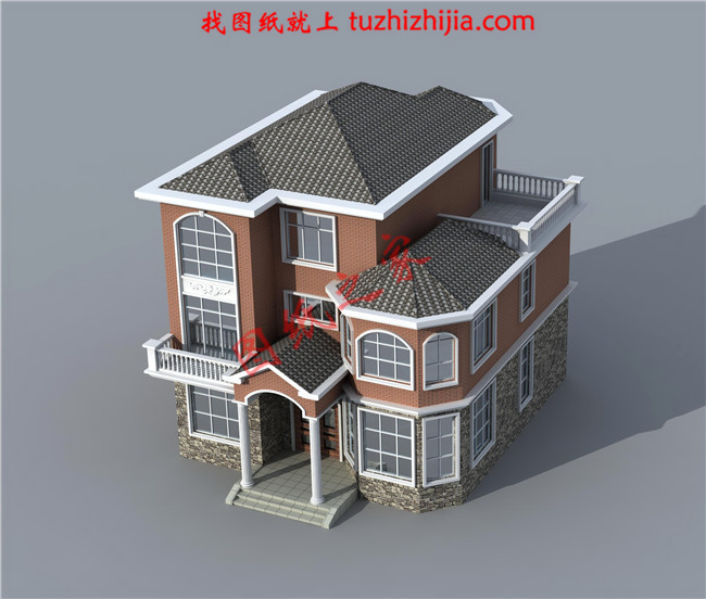 非常好看的農(nóng)村二層半別墅設(shè)計(jì)，建成后一定會(huì)被村里人踏破門檻！