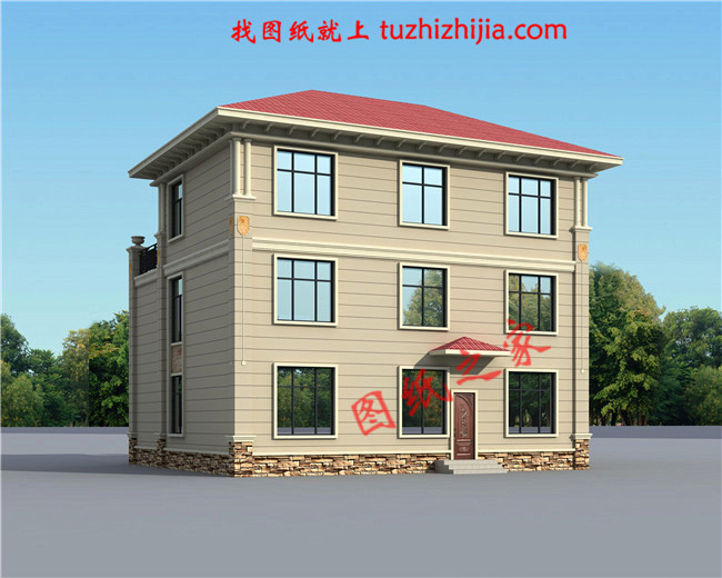 非常好看的農(nóng)村二層半別墅設(shè)計(jì)，建成后一定會(huì)被村里人踏破門檻！