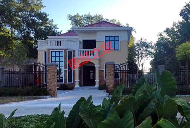 新農(nóng)村二層樓房圖片造價(jià)25萬(wàn)設(shè)計(jì)，大家都能建起這么漂亮的小別墅！