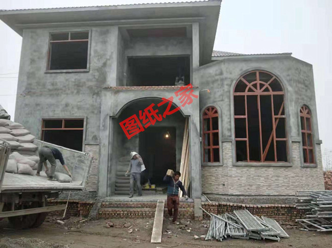 新農(nóng)村二層樓房圖片造價(jià)25萬(wàn)設(shè)計(jì)，大家都能建起這么漂亮的小別墅！