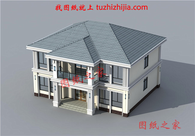 新農(nóng)村二層樓房圖片造價(jià)25萬(wàn)設(shè)計(jì)，大家都能建起這么漂亮的小別墅！