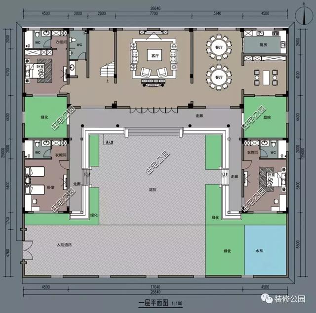 最適合養(yǎng)老的農(nóng)村別墅設(shè)計，除了這棟中式合院，再也找不出別的