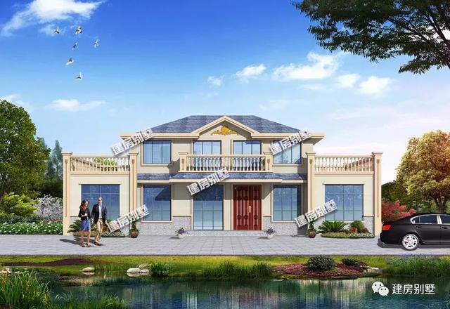 19×11米二層農(nóng)村別墅設(shè)計(jì)圖紙，戶型大氣，老家的房子就該這樣建