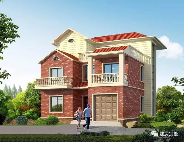 在農(nóng)村老家建一棟漂亮的小別墅，15套外觀效果圖，每個都是溫馨舒適的家