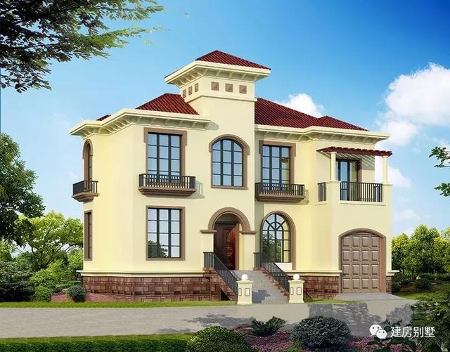 在農(nóng)村老家建一棟漂亮的小別墅，15套外觀效果圖，每個都是溫馨舒適的家