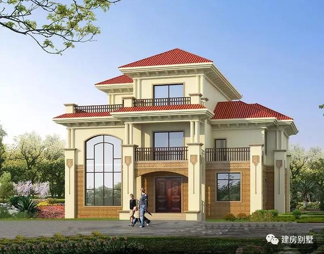 在農(nóng)村老家建一棟漂亮的小別墅，15套外觀效果圖，每個都是溫馨舒適的家