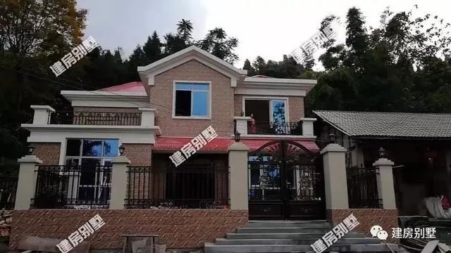 曬曬我家新建的小別墅，模樣漂亮精致迷人，全村難找第二棟