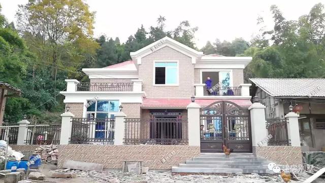 曬曬我家新建的小別墅，模樣漂亮精致迷人，全村難找第二棟