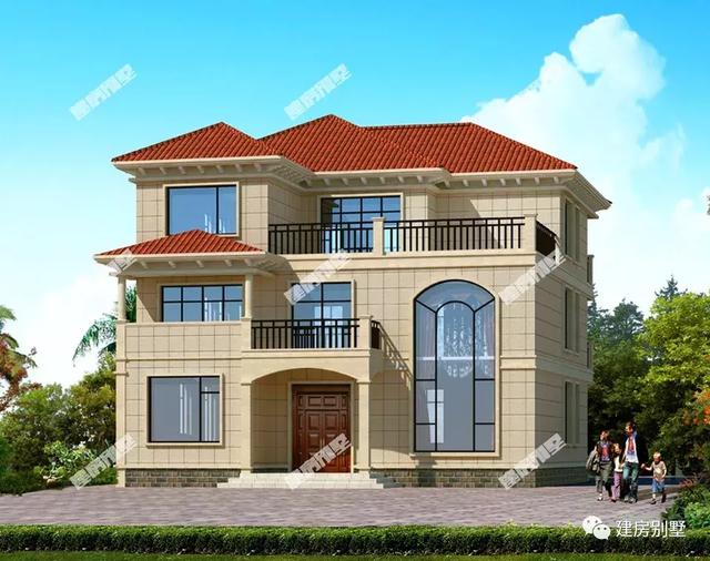 兩套歐式風格農村三層自建房，面寬都是13米，各自粉絲都很多