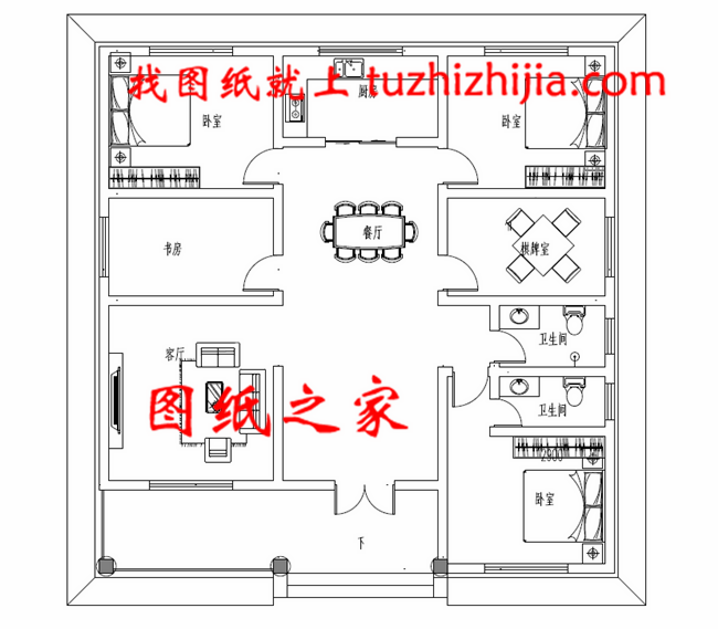 農(nóng)村12萬自建一層平房設計圖，讓父母的養(yǎng)老生活溫馨舒適！