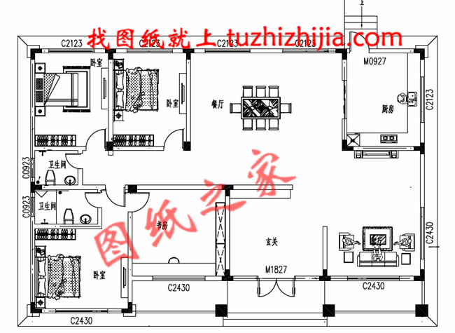 農(nóng)村12萬自建一層平房設計圖，讓父母的養(yǎng)老生活溫馨舒適！