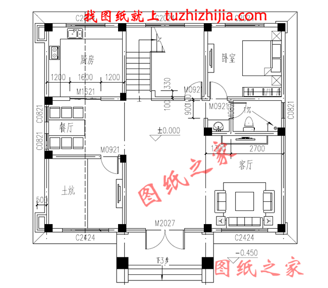 2024年新款別墅外觀圖三層戶型設(shè)計(jì)，適合人口較多的家庭修建！