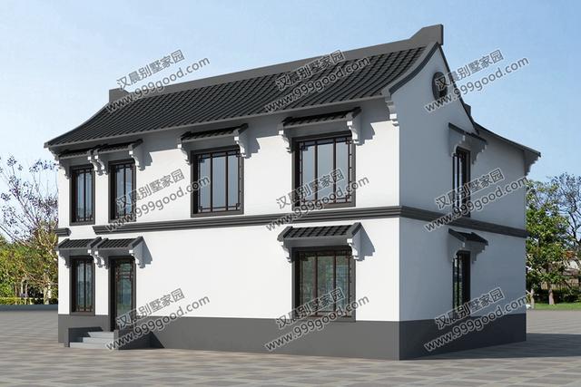 2套中式風格農(nóng)村別墅戶型圖，看見了就挪不開眼，美爆了的民族風！