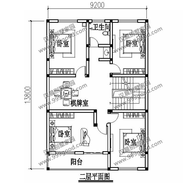 2套中式風格農(nóng)村別墅戶型圖，看見了就挪不開眼，美爆了的民族風！