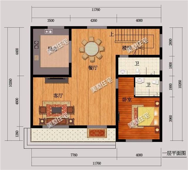 11x10米三層別墅設(shè)計(jì)圖紙，外觀大氣時(shí)尚，建起來就是高富帥！